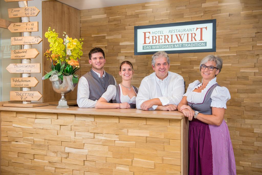 Hotel - Restaurant Eberlwirt Bruckberg Exteriér fotografie